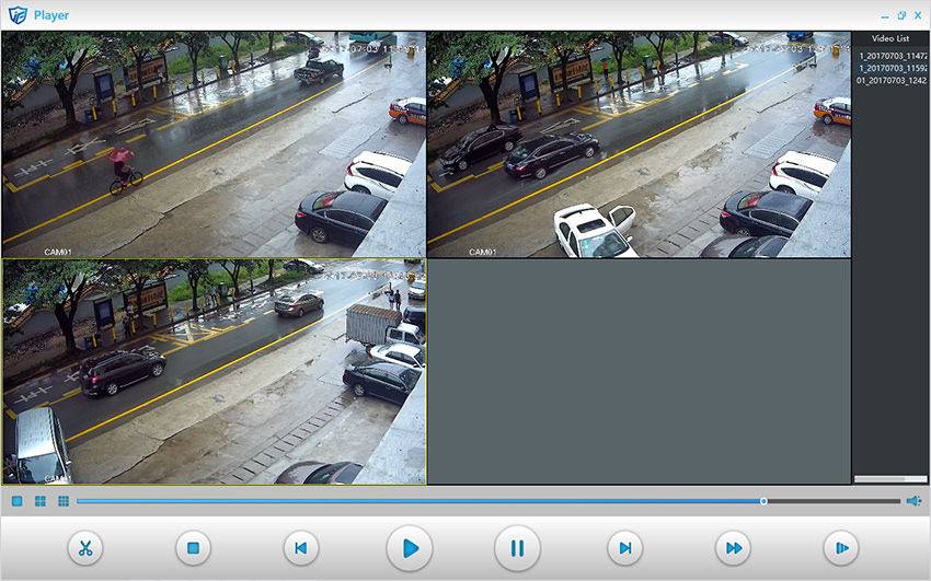 850px x 531px - H.264/H.265 Video Files Player - Playing CCTV Video Footage Easily